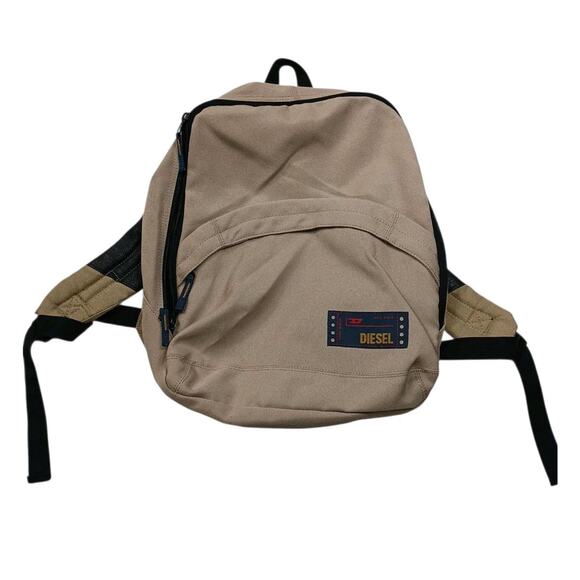 Diesel Spare Parts Bag Lightweight Backpack Beige - Picture 1 of 6